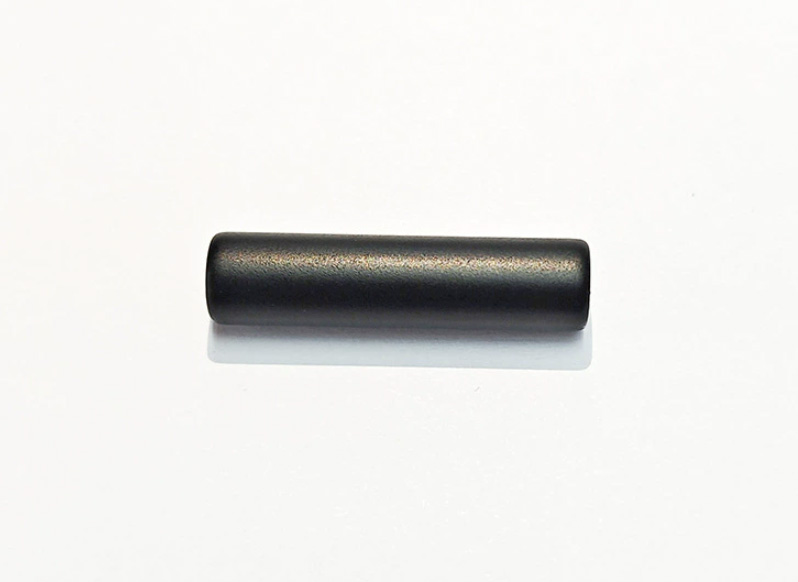 Black Powerful Cylindrical Magnets with Straight Holes 7.5x3x30mm